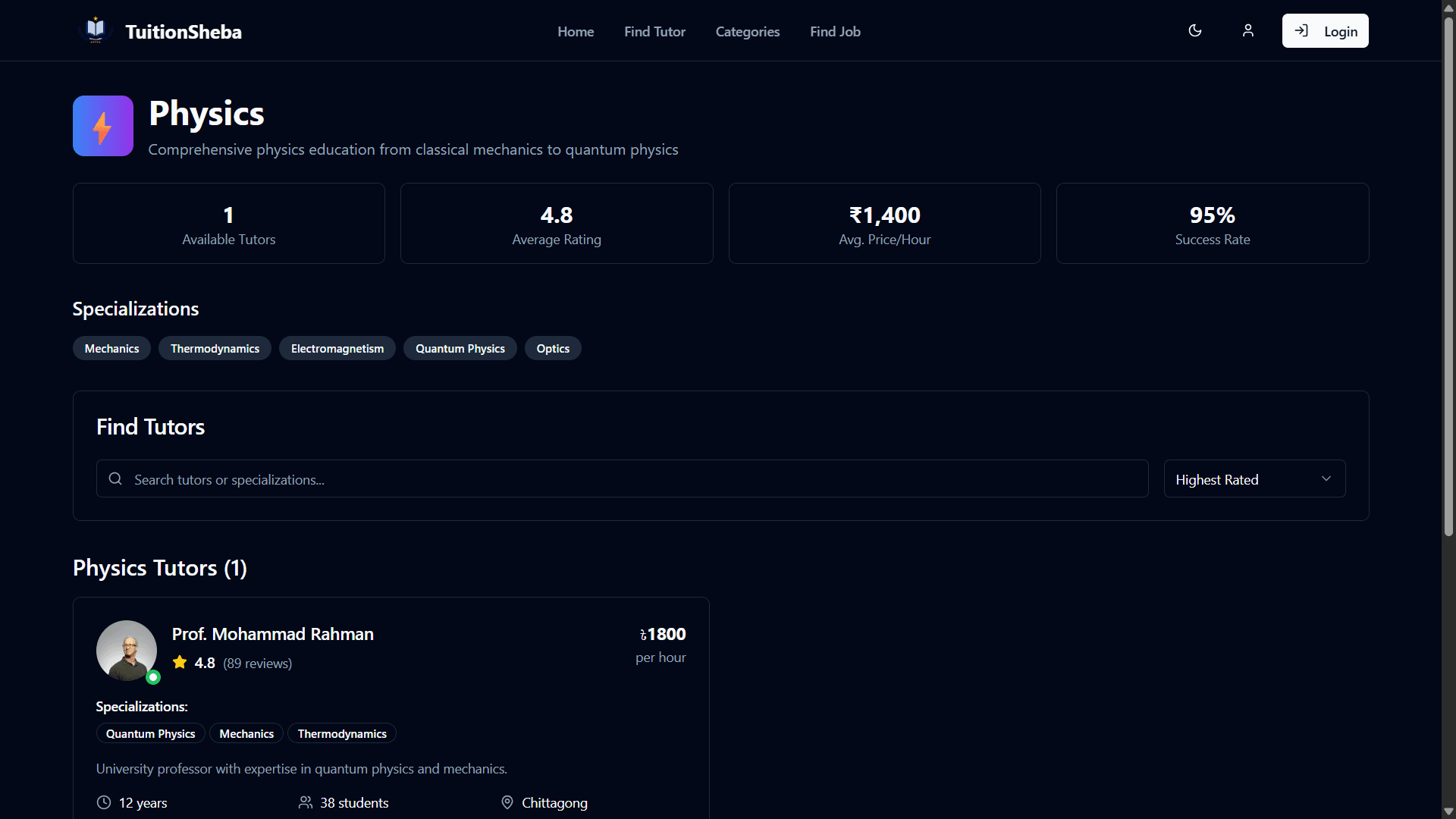 Currencee light mode